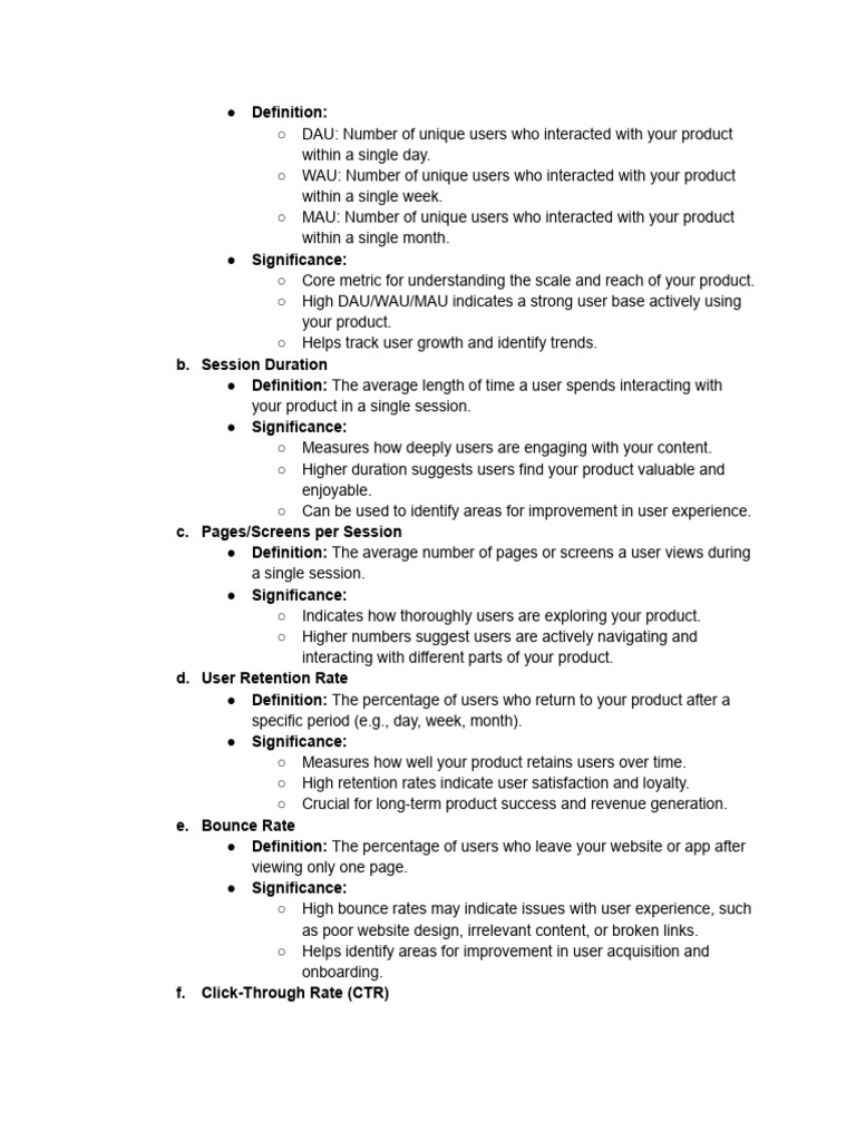 Notes (Product Management) - Pages-2 | PDF | Business Process | Marketing