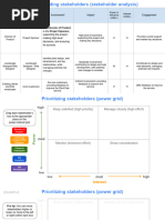 Power Interest Grid Template | PDF