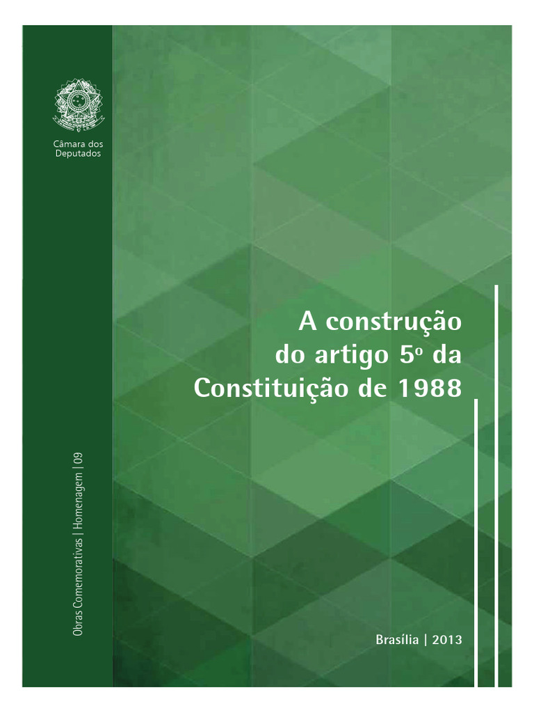 A Construção Do Artigo 5º Da Constituição Federal 198 | PDF | Emenda ...