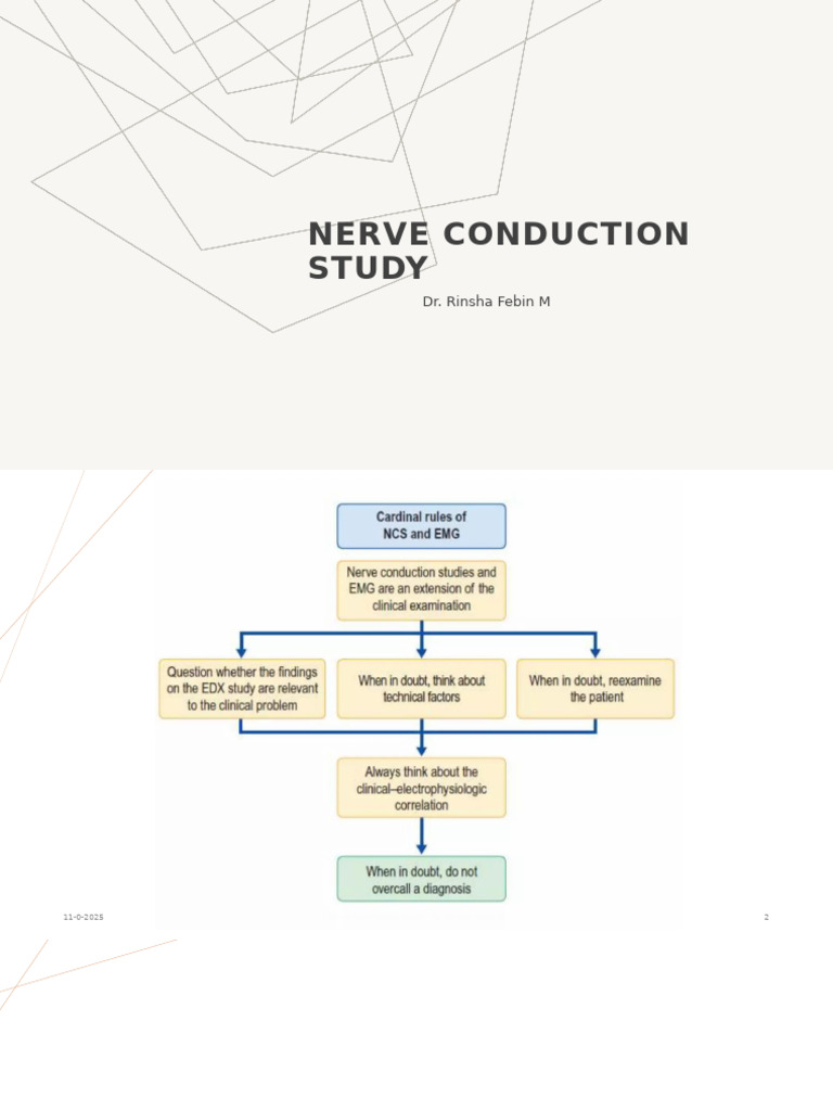 Nerve Conduction Study | PDF | Axon | Action Potential
