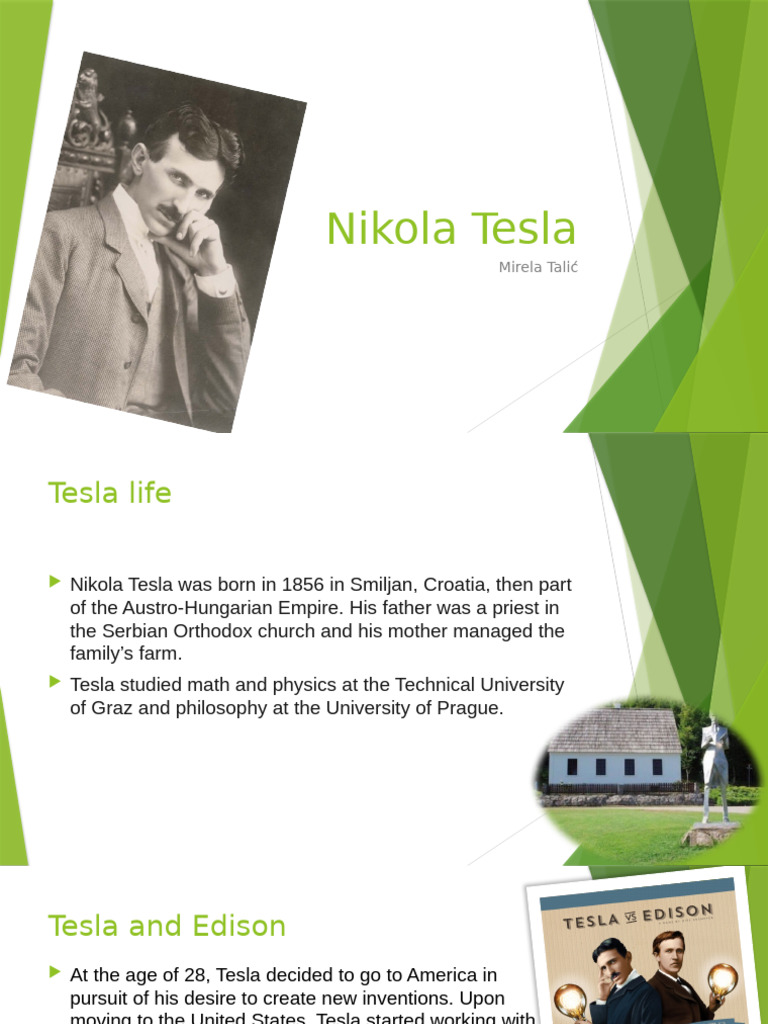 Mirela Talić on Nikola Tesla's Legacy | PDF | Nikola Tesla ...