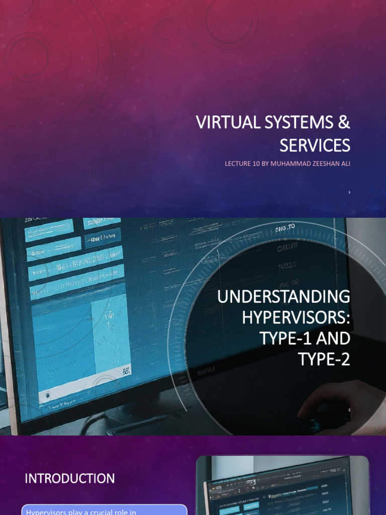 Virtual Systems & Services Lecture 10 | PDF | Virtualization | Virtual ...