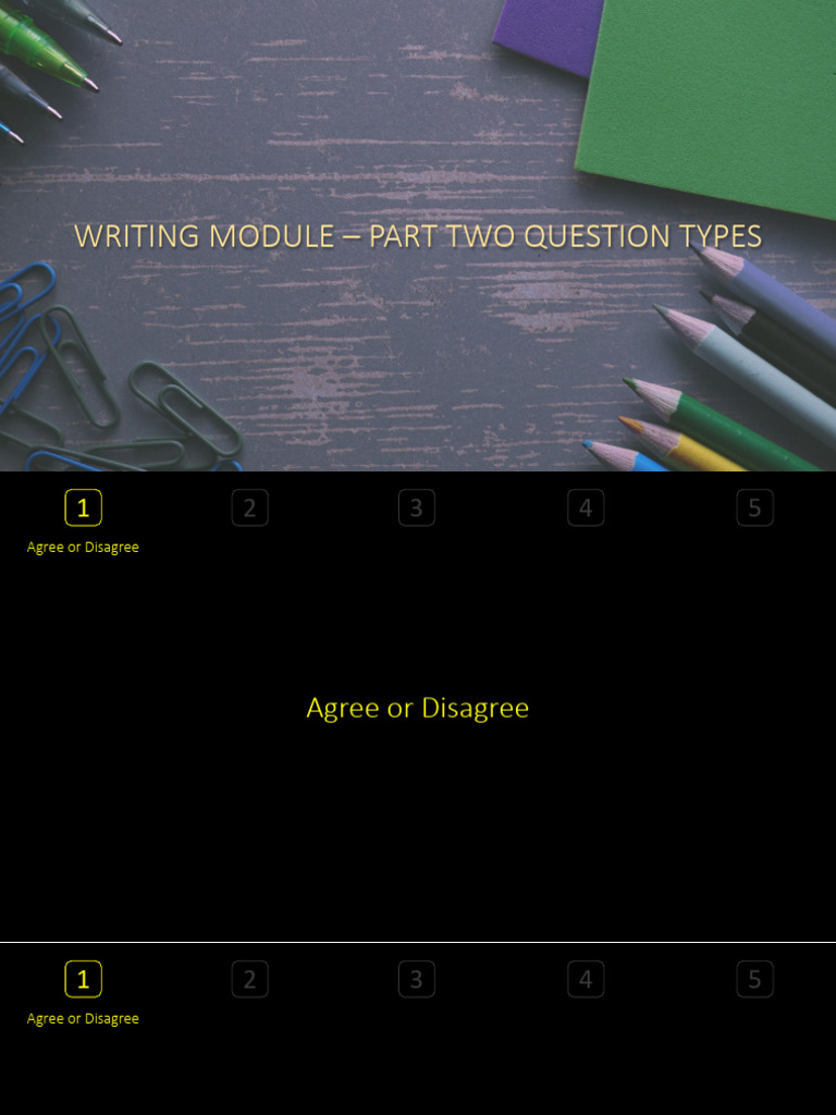 IELTS Writing Task 2 Question Types | PDF | Cognition | Psychology