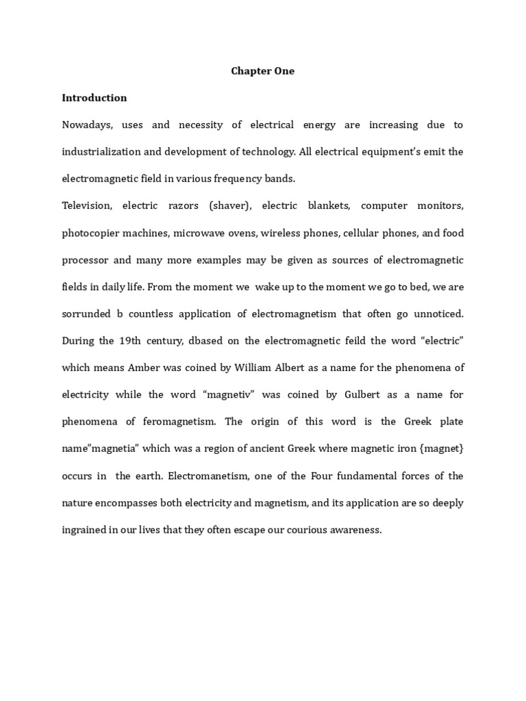 Impact of Electromagnetism in Daily Life | PDF | Electromagnetic ...