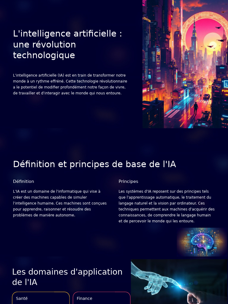 Impact et défis de l'intelligence artificielle | PDF | Intelligence ...
