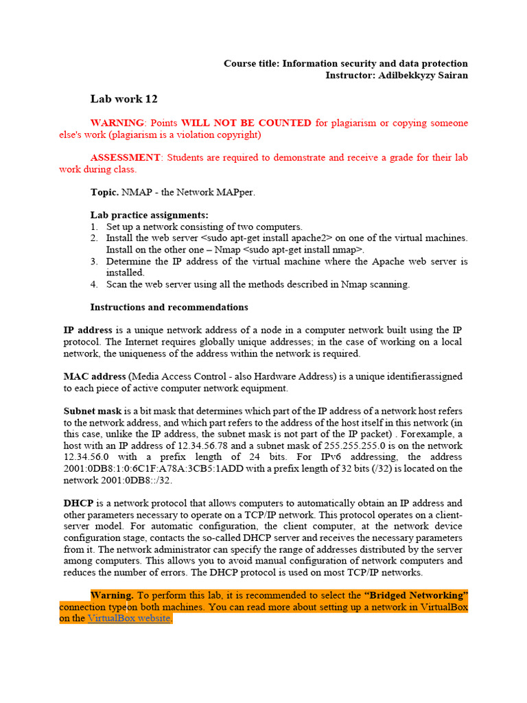 Lab12 IS DP PDF | PDF | Transmission Control Protocol | Computer Network