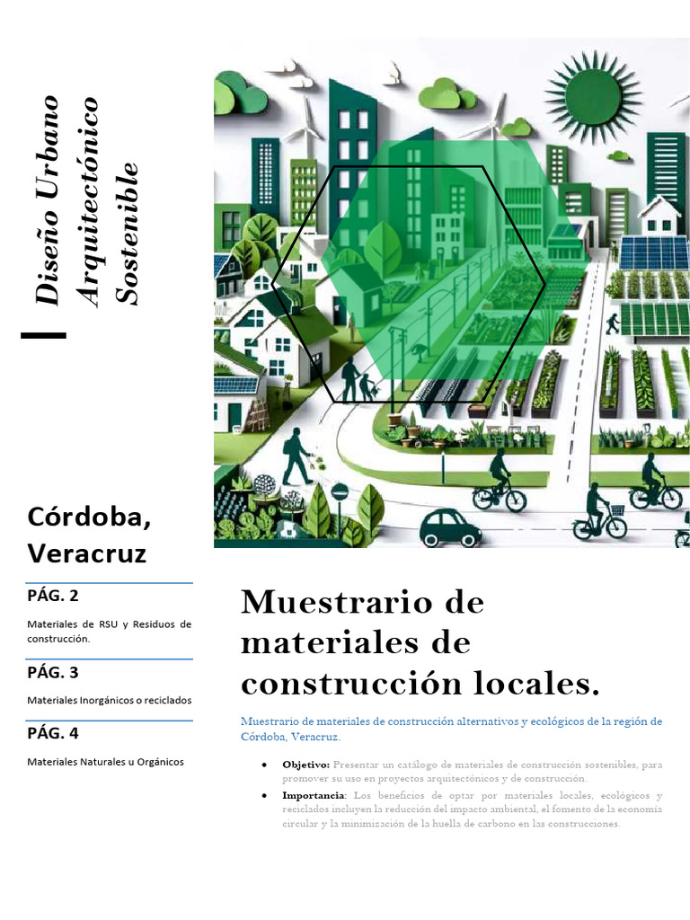 Materiales Sostenibles para Construcción en Veracruz | PDF | Reciclaje ...