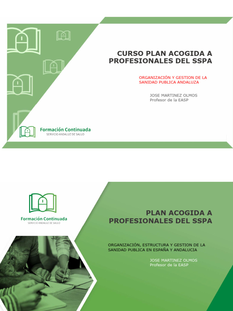 Estructura del SSPA en Andalucía | PDF | Enfermería | Hospital