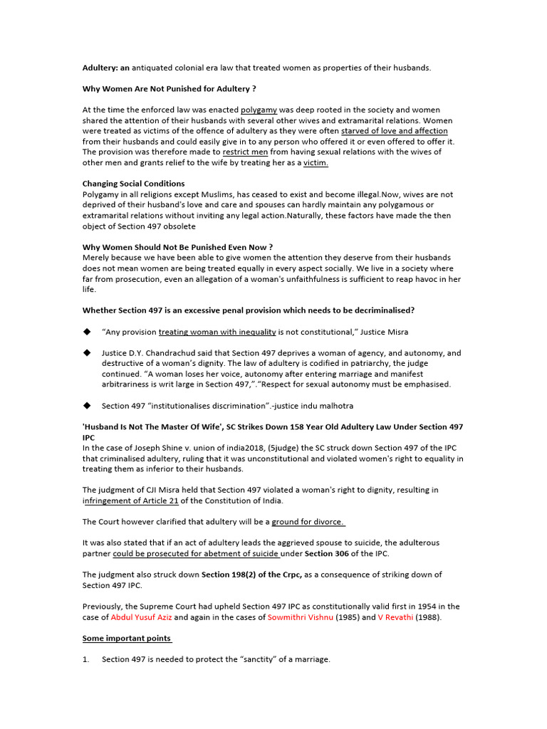 Adultery Pdf Adultery Social Institutions