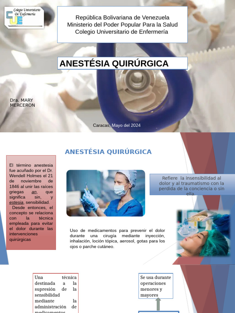 Gu a Completa Sobre Anestesia Quir rgica PDF Anestesia Medicina 
