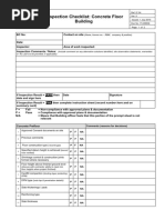 Structural Inspection Request Checklist | PDF