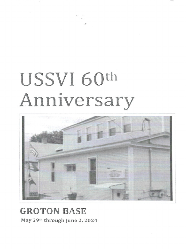 USSVI 60th Anniversary Program 2024 | PDF