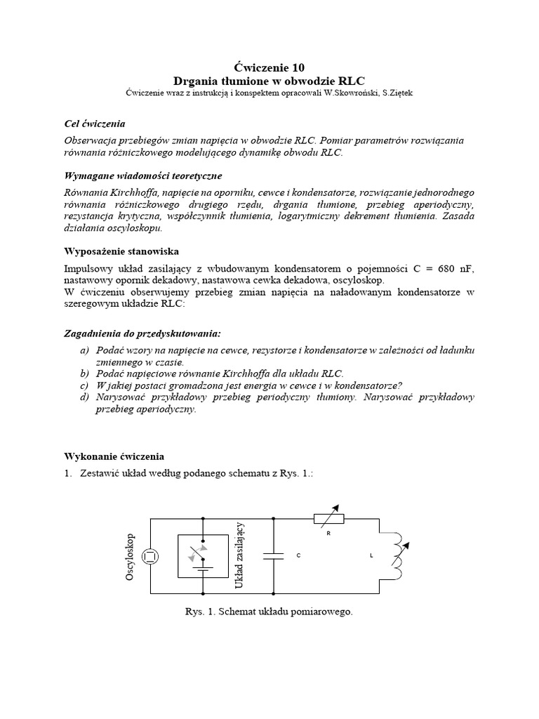 In 10 RLC | PDF