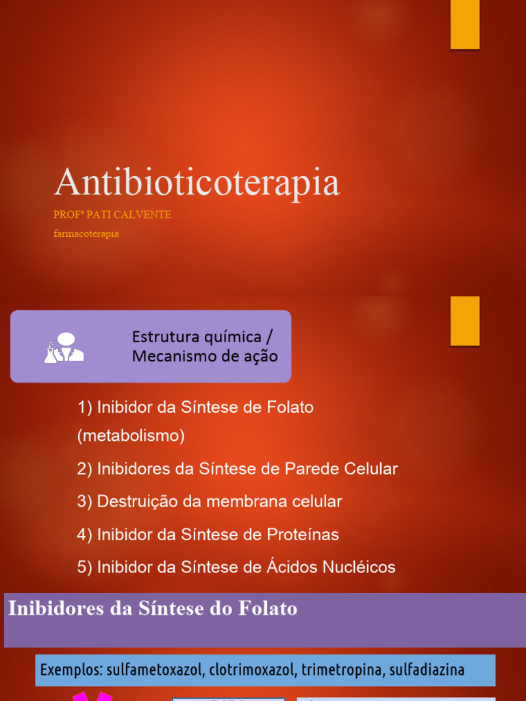 Antibioticoterapia: Mecanismos e Usos | PDF | Penicilina | Bioquímica