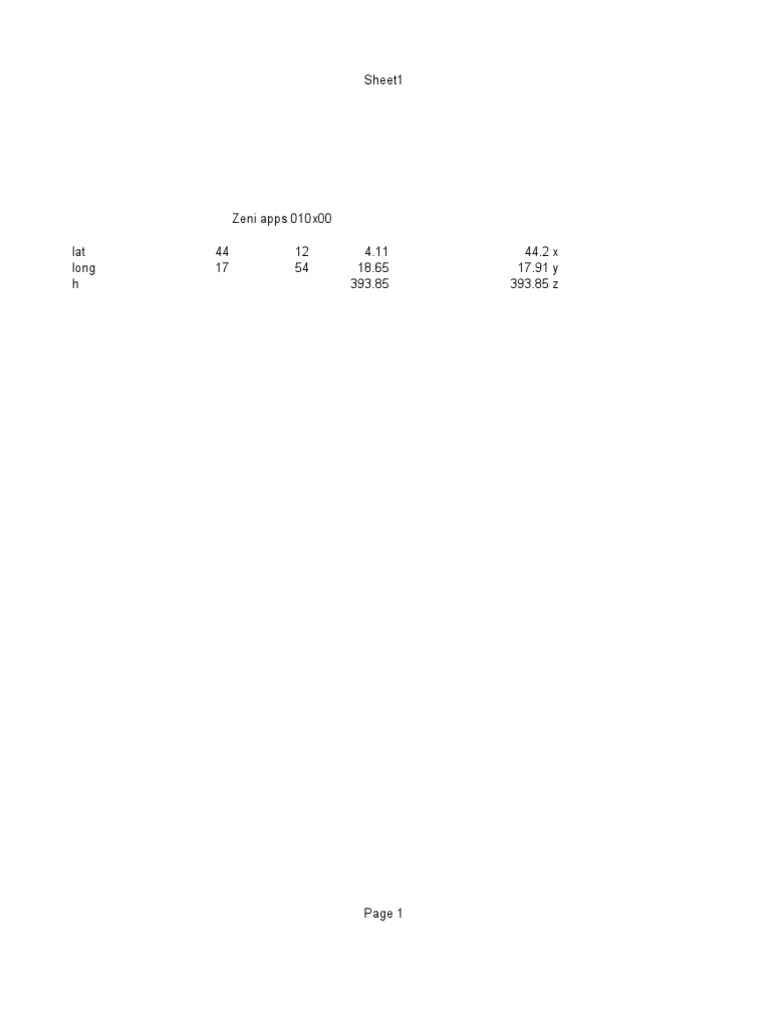 Sheet 1 | PDF | Science & Mathematics