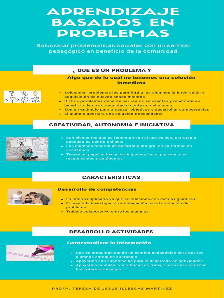 Aprendizaje Basado en Problemas | PDF