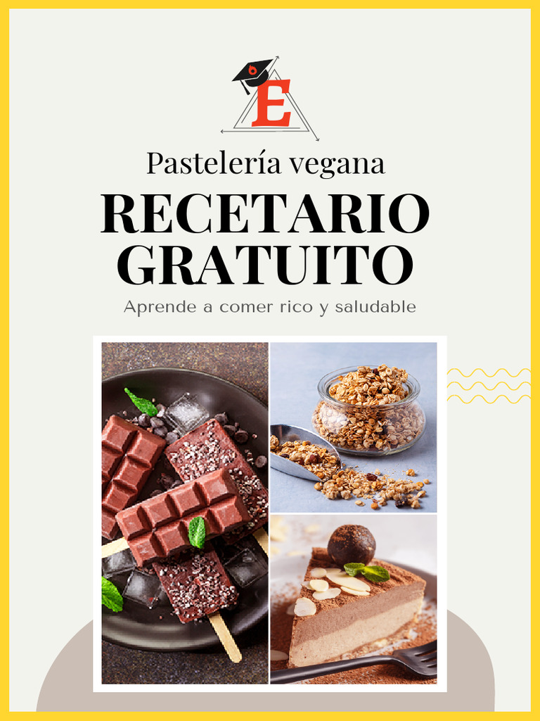 Recetas Veganas Saludables y Deliciosas | PDF | Chocolate | Alimentos