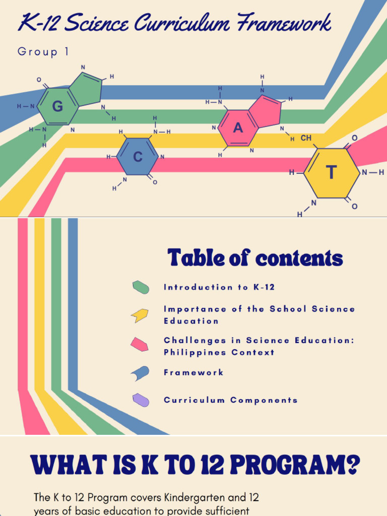K-12 Science Curriculum Framework | PDF