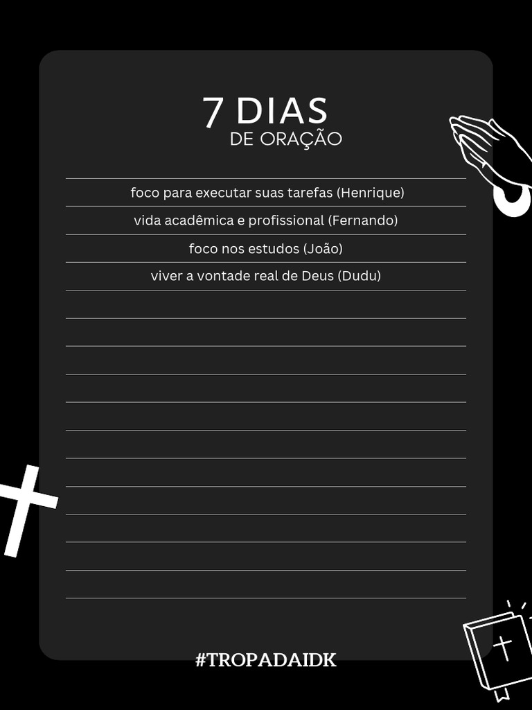 Oração de 7 Dias PDF