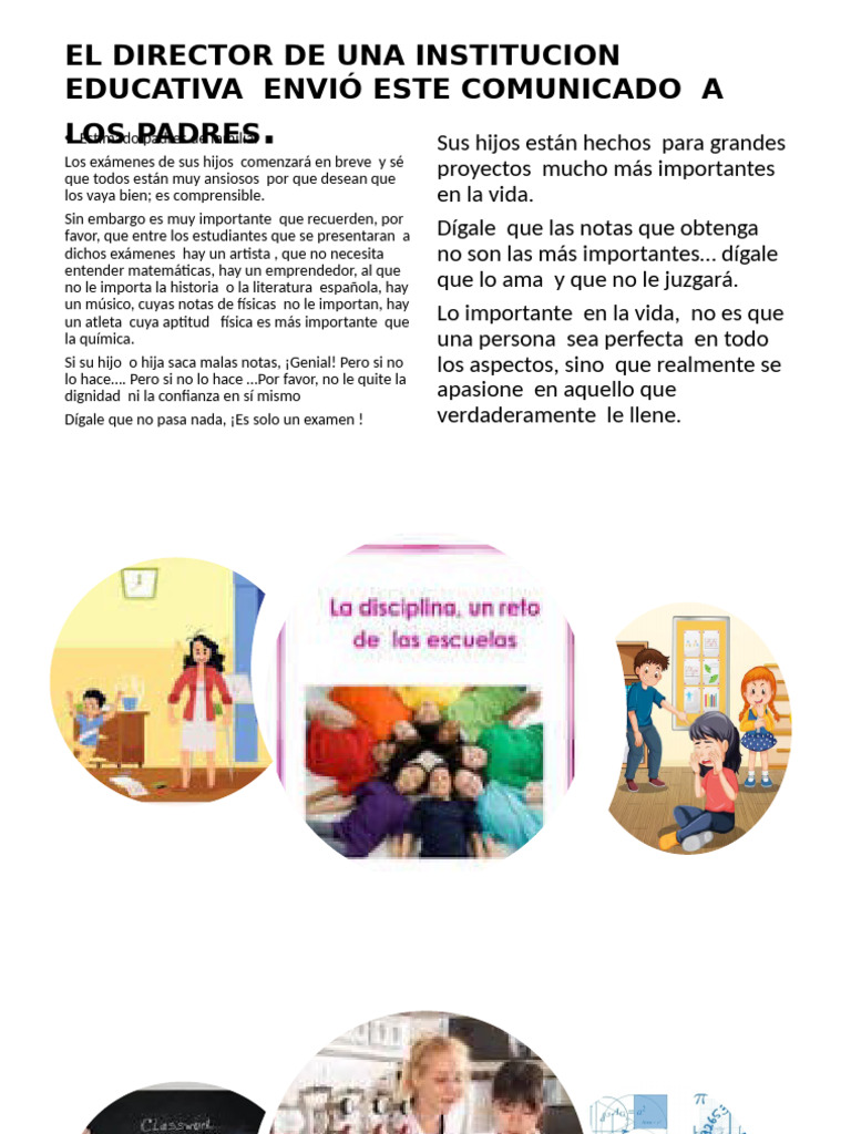 Importancia de la Disciplina en Educación | PDF | Aprendizaje | Maestros