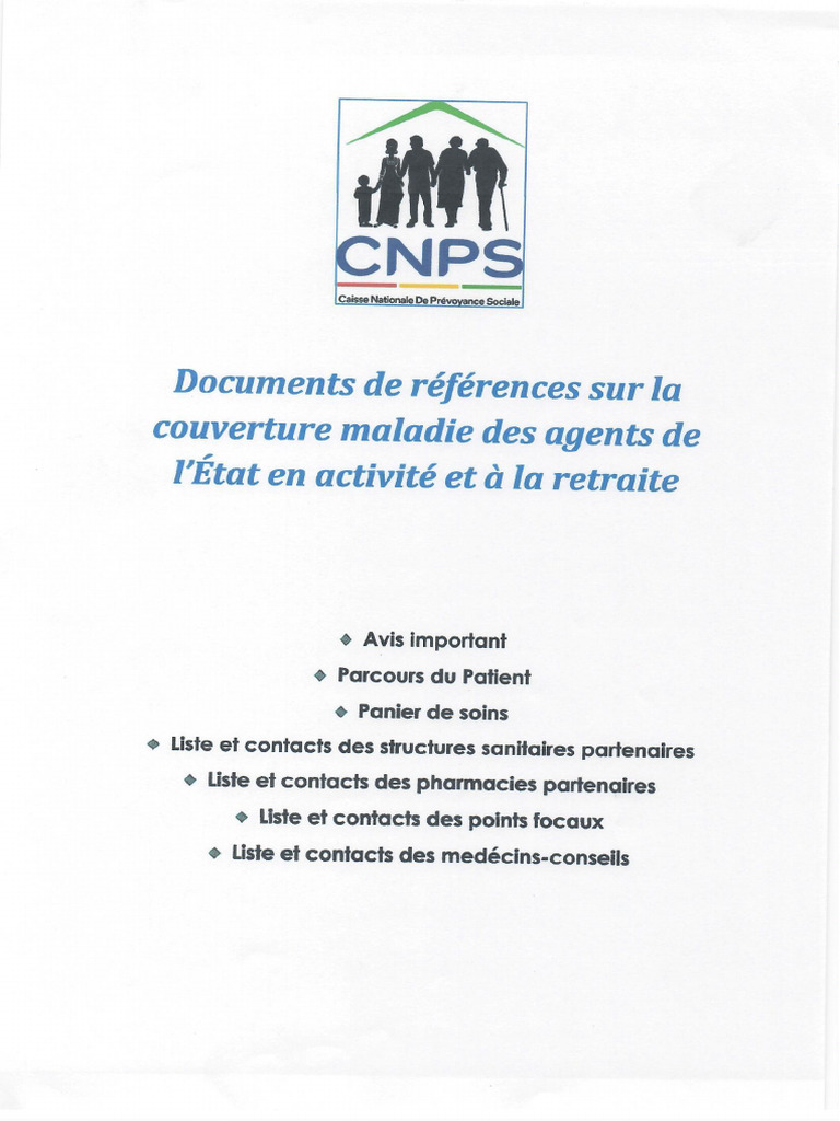 RÃ© Fã© Rences Couverture Maladies Agents Et RetraitÃ© S de L'etat | PDF