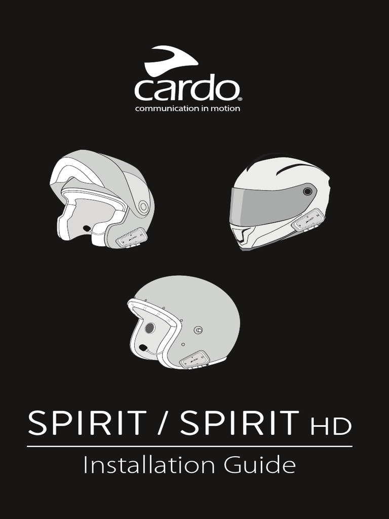 Spirit SpiritHD - Installation Guide - EN FR DE IT ES JA ZH | PDF