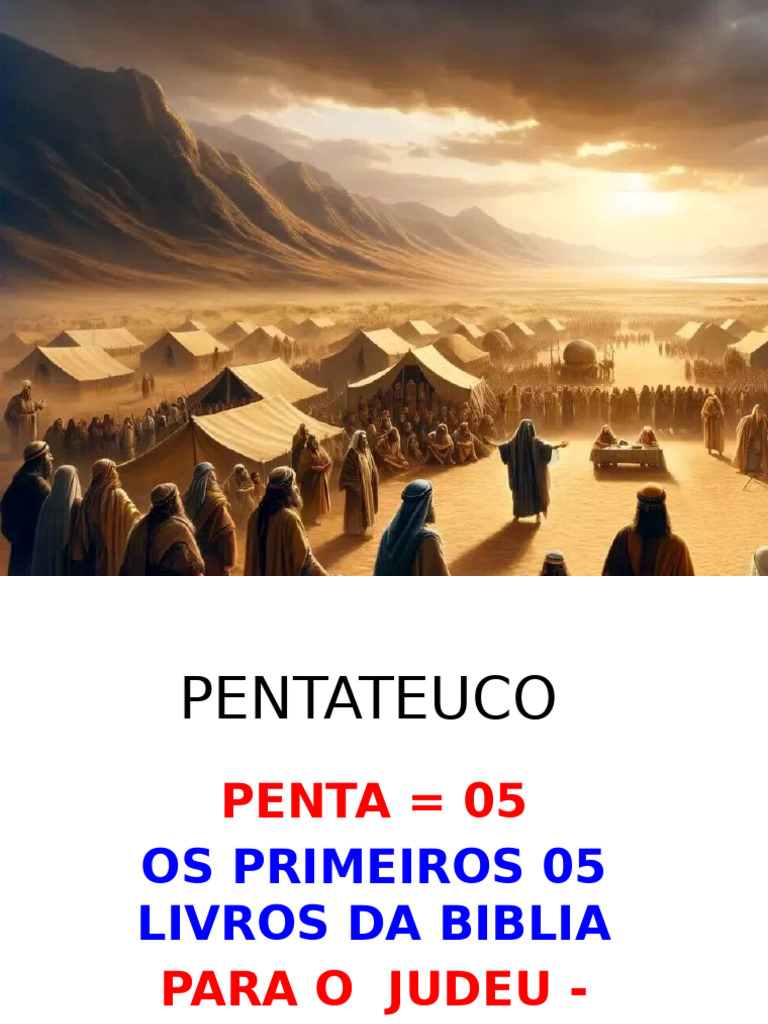 Pentateuco: Os 5 Livros da Bíblia | PDF