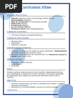 Currículo de Ensino Médio Incompleto | PDF