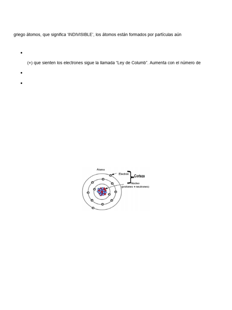 El Átomo | PDF | Isótopo | Átomos