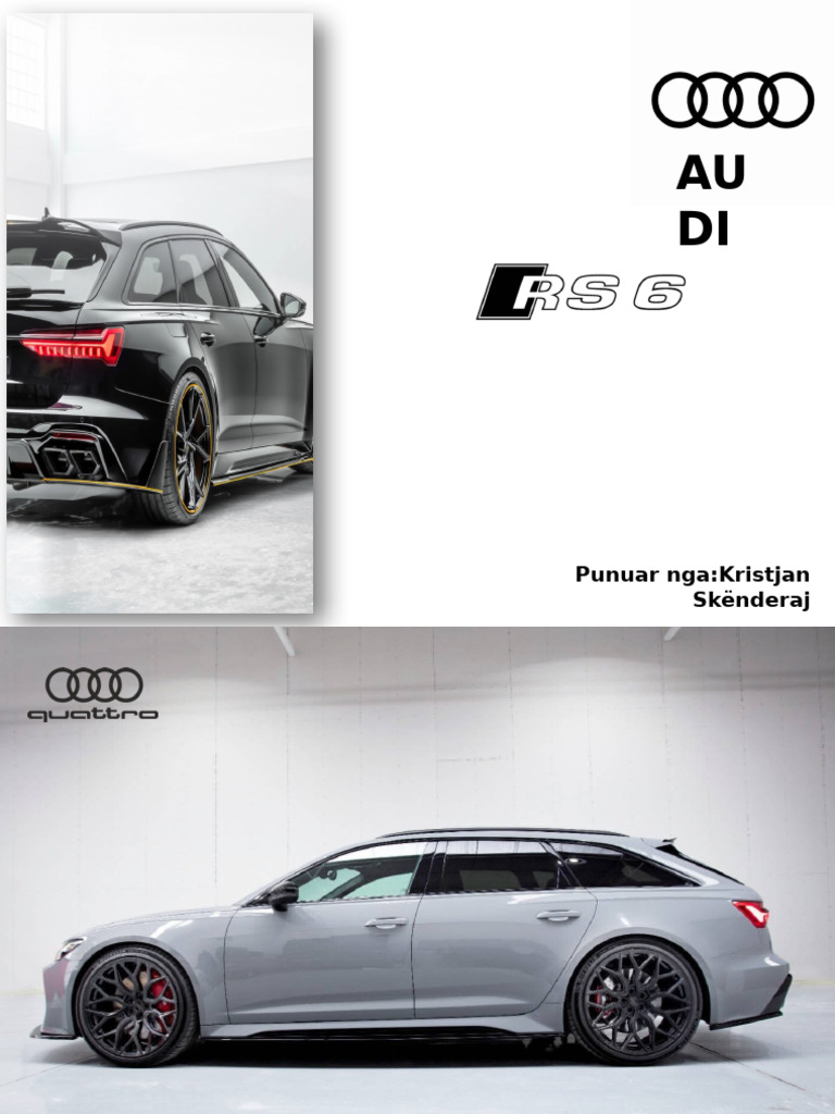 Audi rs6 | PDF
