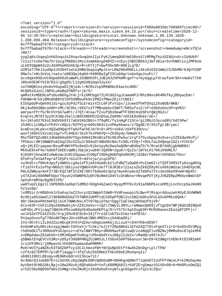 lastCrash_63742981197 | PDF | Computer Hardware | Ibm Pc Compatibles