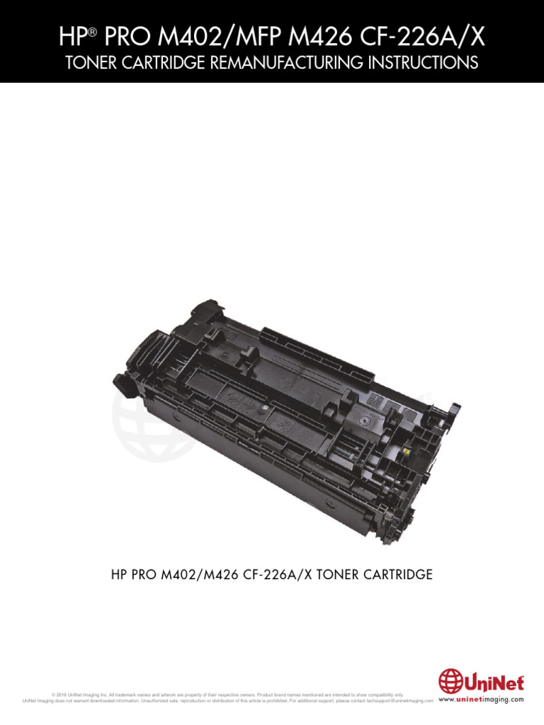 HP Pro M402 Reman Eng | PDF | Printer (Computing)