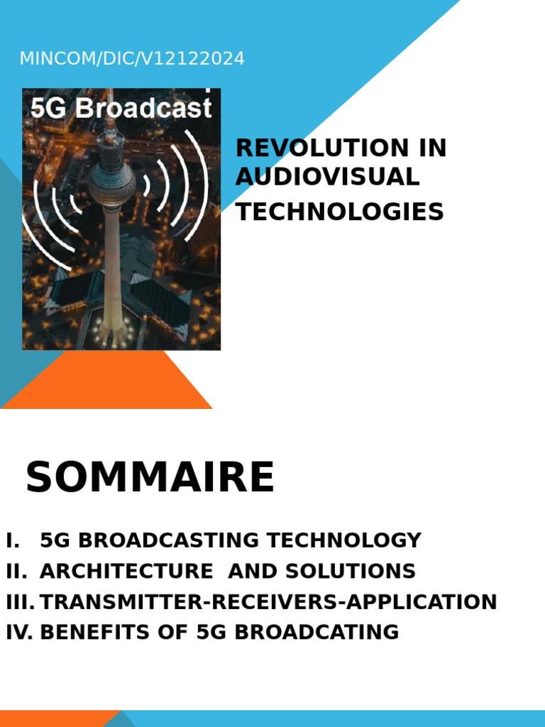 5G Broadcasting Technology Overview | PDF