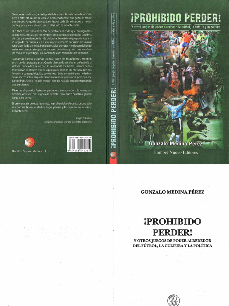Prohibido Perder - Gonzalo Medina | PDF