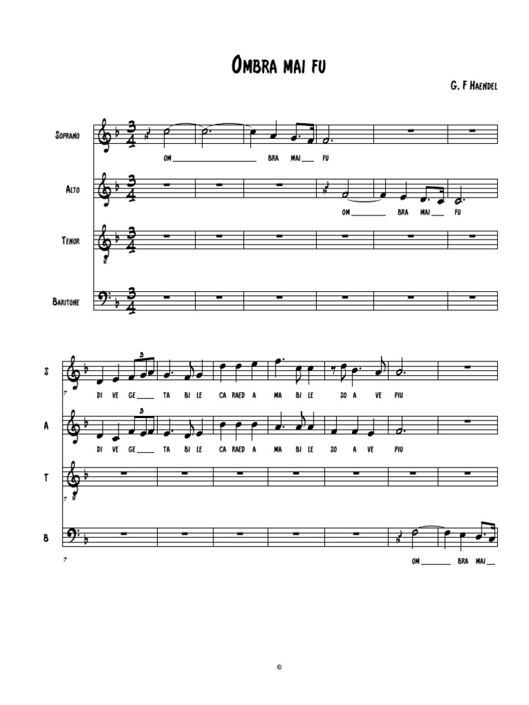 Vocal Range Chart for Singers | PDF