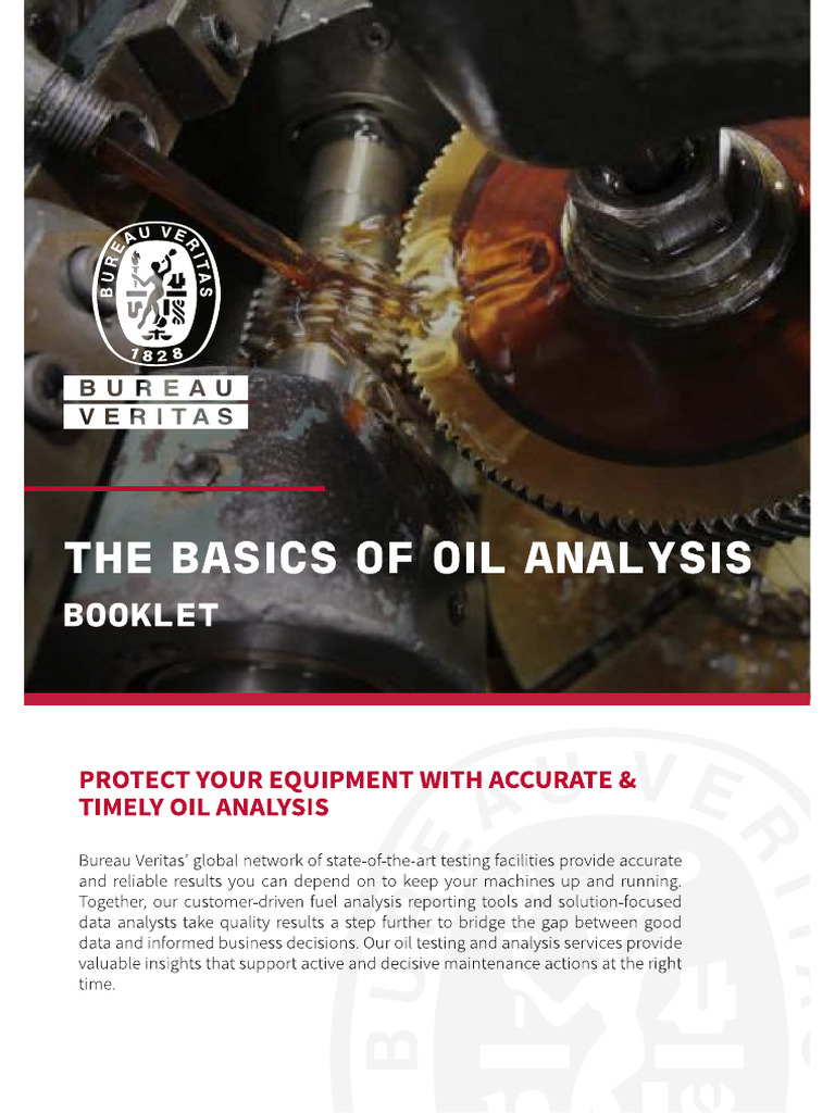 Basics of Oil Analysis Booklet 2020V - Compressed 1 | PDF