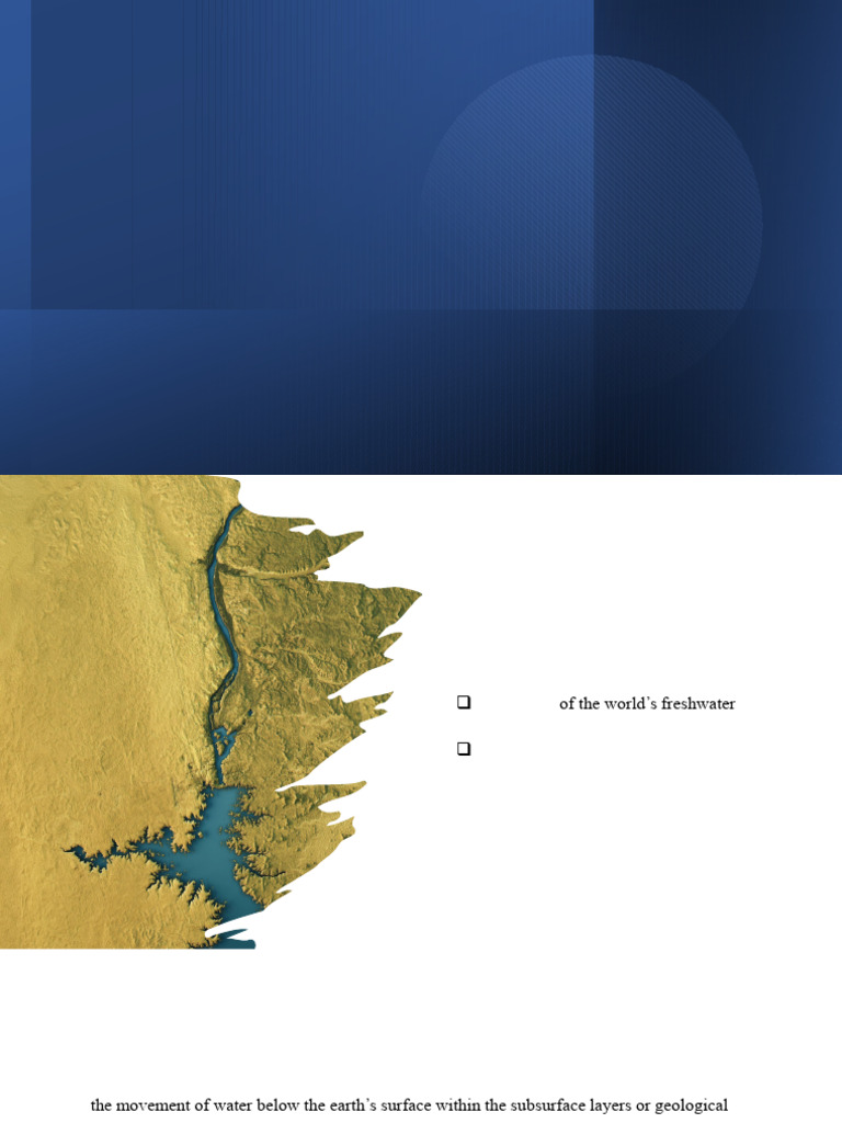 10 Groundwater 1 Pdf Aquifer Groundwater