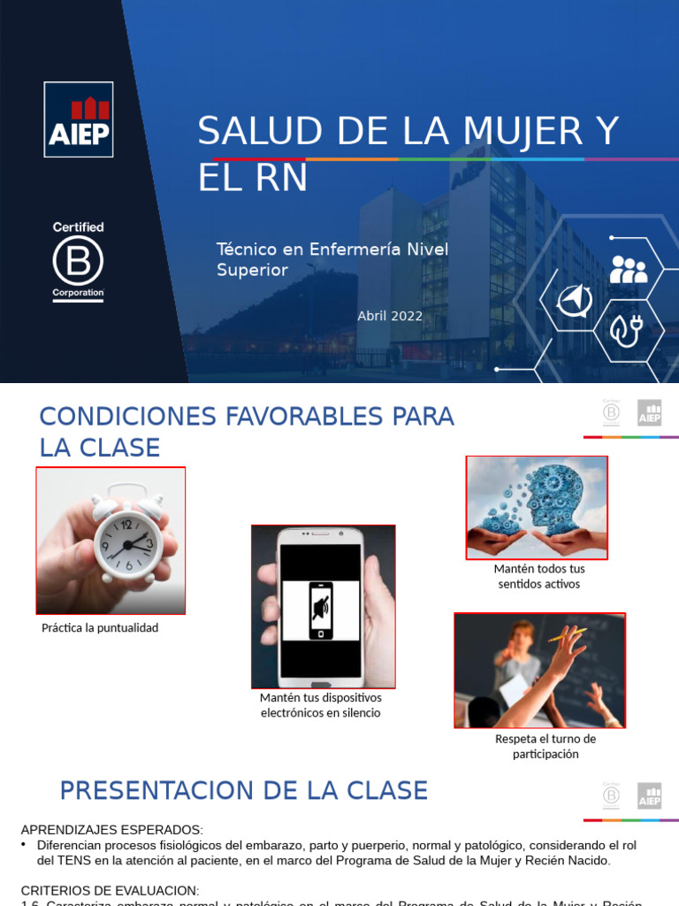 Clase 3 SMRN | PDF | El embarazo | Parto prematuro