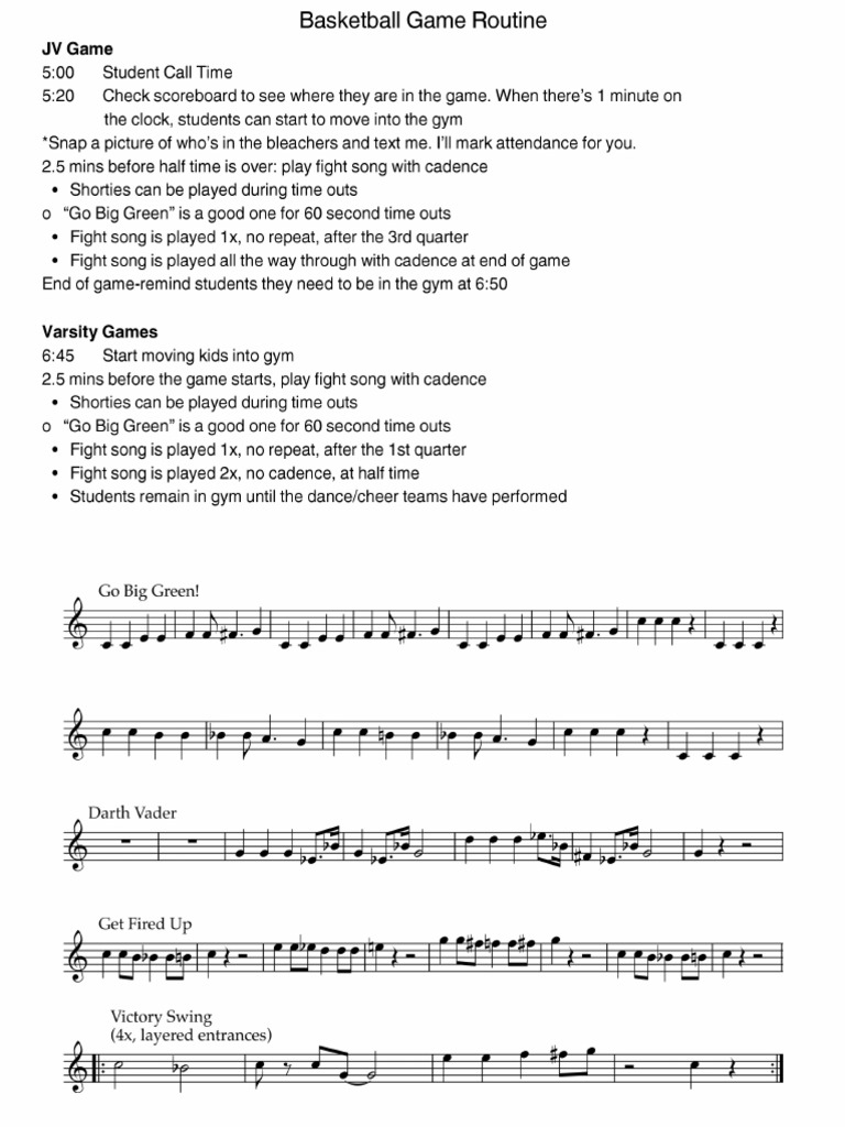 Basketball Routine | PDF