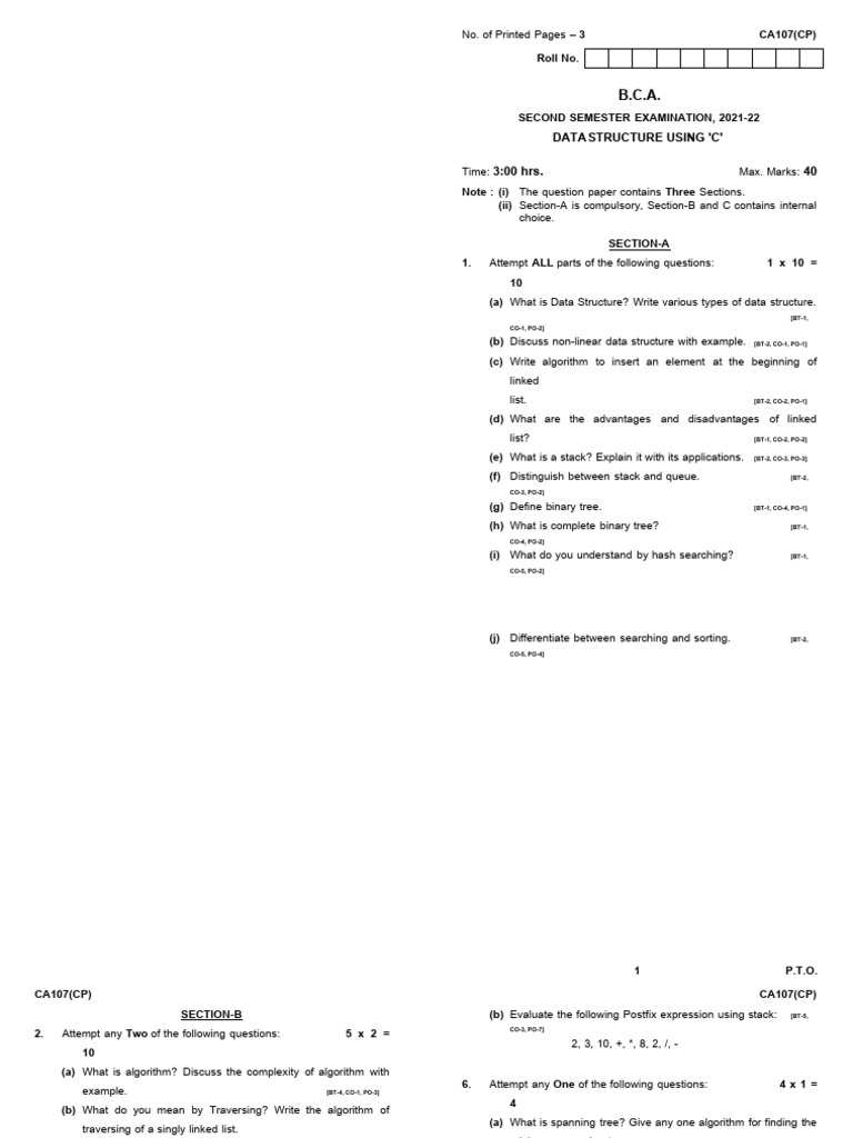 Ca107(Cp) - Final | PDF | Applied Mathematics | Theoretical Computer ...