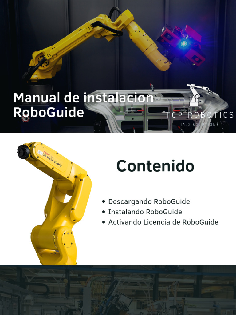 Guía de Instalación y Activación de RoboGuide | PDF