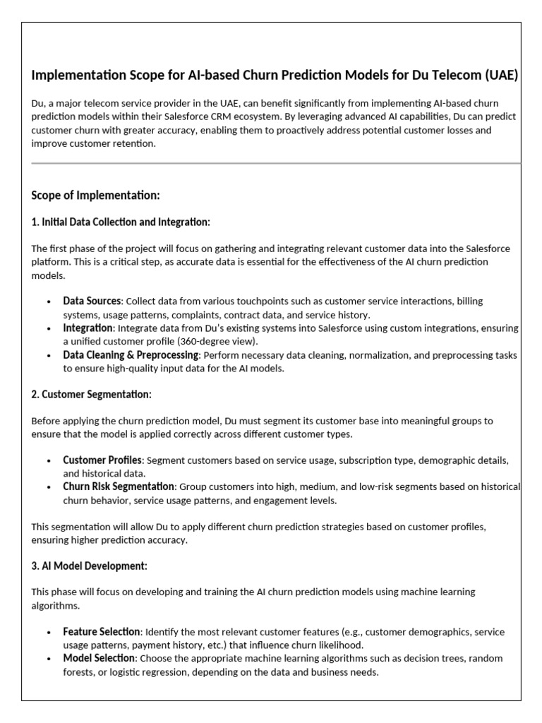 Implementation Scope for AI | PDF | Artificial Intelligence ...