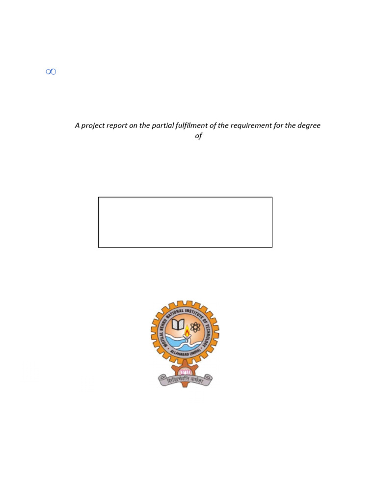 Report Btech Project End Sem Final | PDF | Control Theory | Applied ...