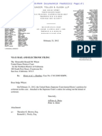 VIA E-Mail AND Electronic Filing: Hynix Et Al. v. Rambus, Case No. C 00 20905 RMW