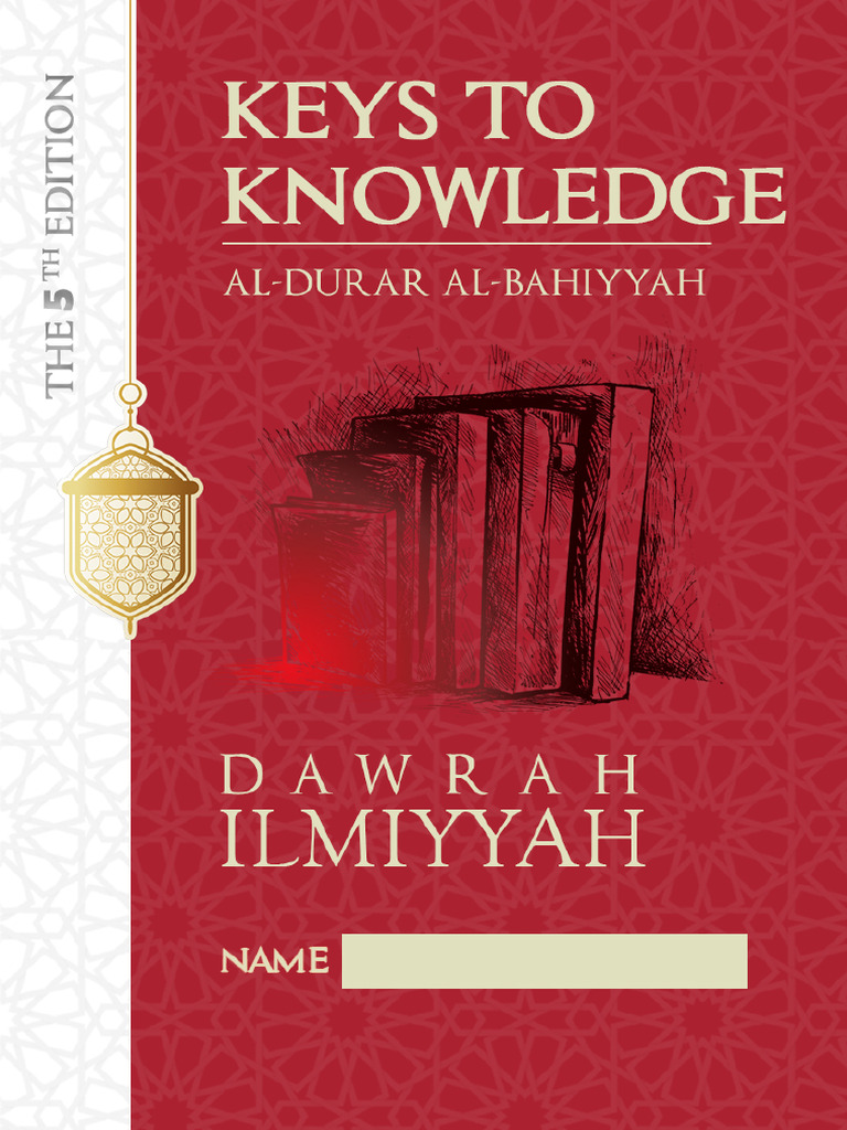 Al-Durar al-Bahiyyah: Fiqh Purification Guide | PDF | Hajj | Islamic Ethics