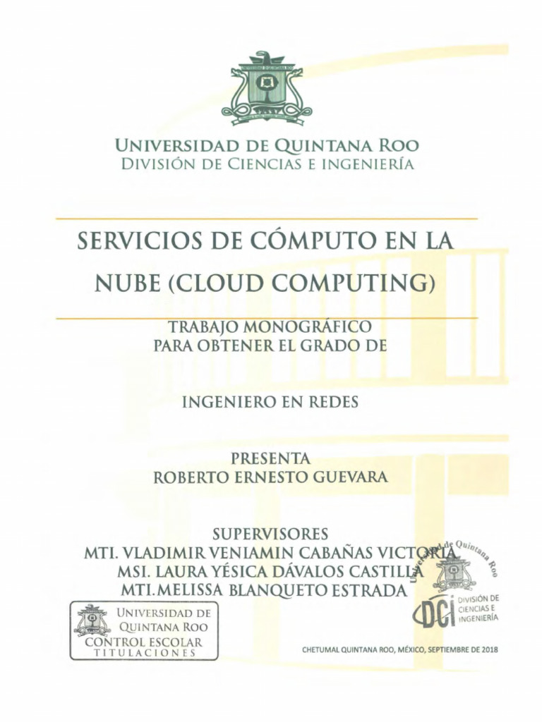 Servicios de Cómputo en la Nube: Guía Completa | PDF | Computación en ...