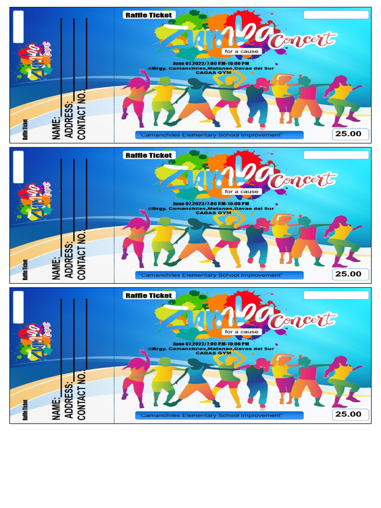 Ticket template | PDF