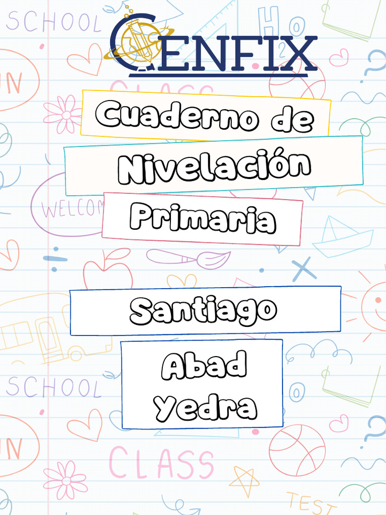 Documento A4 Cuaderno de Actividades para Niños Divertido Infantil