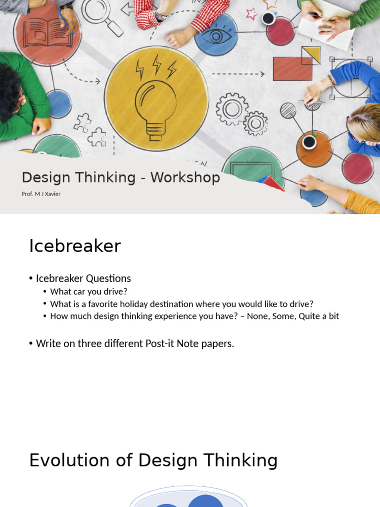 Design Thinking - Workshop MJX | PDF | Design Thinking | Brainstorming