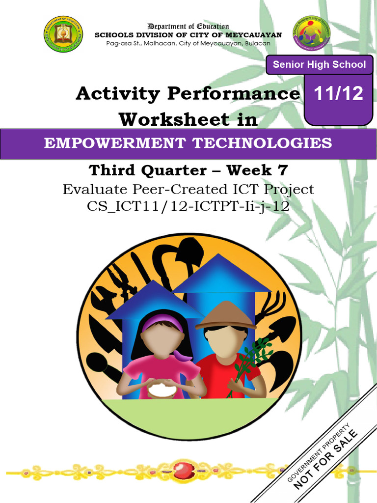 ET-APW-Week-7-LE (1) | PDF | Rubric (Academic) | Educational Technology